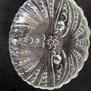 Vintage Anchor Hocking Burple / Inspiration Glass Bowl - Elegant Décor